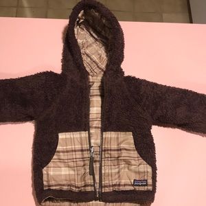 Patagonia boys reversible winter coat